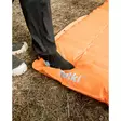 Makuualusta ilmatäytteinen 185x70 Comfort Retki oranssi - Paksu retkipatja sisäänrakennetulla pumpulla ja tyynyllä - Liggunderlag och sittunderlag - 6418536036952 - 7