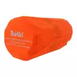 Makuualusta ilmatäytteinen 185x70 Comfort Retki oranssi - Paksu retkipatja sisäänrakennetulla pumpulla ja tyynyllä - Liggunderlag och sittunderlag - 6418536036952 - 4