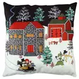Prydnadskudde Aberto Design A11843 Flerfärgad Bomull Polyester 43x43 cm - Kuddar och täcken - 8681181123102 - 1