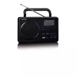 MPR-035BK Kompakt bärbar FM-radio med LCD-skärm Svart - Radioapparater - 8711902079712 - 26