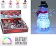 Kristalliklar juldekoration med LED-ljus 11 cm – stämningsfull X-Mas Deco-figur - Juldekorationer och textilier - 8720573716352 - 1