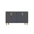 Konsolbord Hanah Home Vincent Antracit Spånskiva 120x73,6x29,6 cm - Byråer och skåp - 8684283501762 - 1
