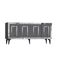 Konsolbord Hanah Home Karya Antracit Silver Spånskiva 150x40x79 cm - Byråer och skåp - 8684282612582 - 8