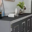 Konsolbord Hanah Home Karya Antracit Silver Spånskiva 150x40x79 cm - Byråer och skåp - 8684282612582 - 5