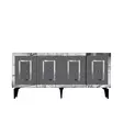 Konsolbord Hanah Home Karya Antracit Silver Spånskiva 150x40x79 cm - Byråer och skåp - 8684282612582 - 1