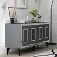 Konsolbord Hanah Home Karya Antracit Silver Spånskiva 150x40x79 cm - Byråer och skåp - 8684282612582 - 4