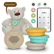 Baby HeeHee + Teddybjörn - Chattknapp, gör ditt gosedjur till en interaktiv vän - Bluetooth-högtalare - 8711902079132 - 50