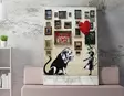 Canvastavla Wallity Flerfärgad Bomull/Polyester 70x100 cm - Tavlor och ramar - 8683342788892 - 1