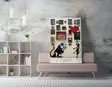 Canvastavla Wallity Flerfärgad Bomull/Polyester 70x100 cm - Tavlor och ramar - 8683342788892 - 2