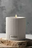 Doftljus Aberto Design Damla Vit Betong Vanilj Ros 8x9 cm - Ljus och lyktor - 8684282969082 - 3