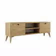 TV-bänk Hanah Home Dolce 1122 Ek Spånskiva 138x42,6x29,5 cm - TV-bänkar - 8683743041992 - 1