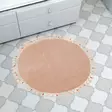 Badrumsmatta Mijölnir Cappuccino 100% Akryl Halkfri Antibakteriell 80x80 cm - Badrumsmattor och våtrumsmattor - 8683342423762 - 2