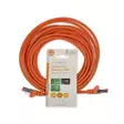 CAT6 Nätverkskabel | RJ45 hane | RJ45 hane | S/FTP | 5.00 m | Rund | LSZH | Orange | Label - Dator och nätverk - 5412810423712 - 66