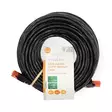 CAT6 Nätverkskabel | RJ45 hane | RJ45 hane | U/UTP | 20.0 m | Utomhus | Rund | PE | Svart | Label - Dator och nätverk - 5412810424542 - 66