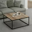 Soffbord Hanah Home Loni Dore Spånskiva 90x42x90 cm - Soffbord - 8684282259282 - 2