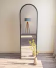 Spegel Hanah Home Emma Svart MDF 50x160x2,2 cm - Speglar - 8683743823192 - 4