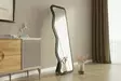 Spegel Hanah Home Asel Svart Mdf 50x160x2,2 cm - Speglar - 8684282546962 - 2