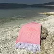 Fouta Mijölnir Flamingo Lax 100 Bomull Hög Vattenabsorption 100x180 cm - Handdukar - 8683342757492 - 4