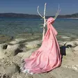 Fouta Mijölnir Flamingo Lax 100 Bomull Hög Vattenabsorption 100x180 cm - Handdukar - 8683342757492 - 3