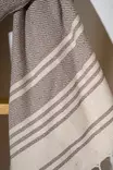 Fouta Mijölnir Ljusbrun 60% Bomull 40% Polyester 90x170 cm - Handdukar - 8684283207992 - 4