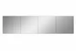 Spegel Hanah Home Rektangulär Silver Akryl MDF 30x120 cm - Speglar - 8684282469292 - 7