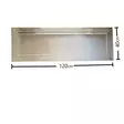 Spegel Hanah Home A301Y Silver Mdf 120x40x2,2 cm - Speglar - 8681875708332 - 1