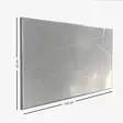 Spegel Hanah Home A331Y Silver MDF 130x62x2,2 cm - Speglar - 8681875986402 - 9