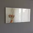 Spegel Hanah Home A331Y Silver MDF 130x62x2,2 cm - Speglar - 8681875986402 - 5