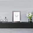 Fotoram Aberto Design IGFC1025_1015 Silver Plast 10x15 cm - Tavlor och ramar - 8683743537662 - 2