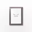 Fotoram Aberto Design IGFC1025_1015 Silver Plast 10x15 cm - Tavlor och ramar - 8683743537662 - 1