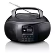 Portabel internetradio med DAB+/FM, Bluetooth®, CD-spelare och stor LCD-färgdisplay Svart - Radioapparater - 8711902078272 - 12