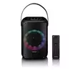 Karaokesystem med Bluetooth®, uppladdningsbart batteri, trådlös karaokemikrofon och LED-belysning för disco Svart - Nedis produkter - 8711902081272 - 13