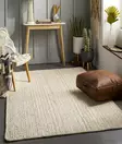 Matta Conceptum 00026A Natural Vit Jute 160x240 cm - Stora och medelstora mattor - 8683342471602 - 2