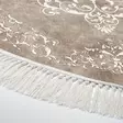 Gångmatta Conceptum Hypnose Aln400616Bj17 Beige Vit Polyester 100x100 cm - Små mattor och gångmattor - 8682870186262 - 3