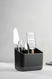 Organisatör Hermia Antracit Plast 16,5x10 cm - Dagliga köksartiklar - 8684283210732 - 5