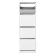 Skoskåp Hanah Home Shc340Bb Vit Spånskiva 51x157x26 cm - Skoskåp - 8682870658172 - 5