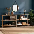 Bokhylla Hanah Home Zen Furu Spånskiva 180x74,9x35 cm - Bokhyllor - 8683342851992 - 2