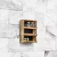 Hylla Aberto Design Tre Lagerhylla Natur Trä 28x34x8 cm - Vägghyllor - 8684282607762 - 2