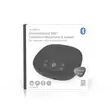 Konferans högtalare | Bluetooth® | Omni-Directional | 15 W | Mikrofon räckvidd: 10 m | Accu Powered / USB ström | 1x 3.5 mm Audio Out / 1x USB-C | Svart - Nedis produkter - 5412810478262 - 66