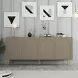Konsolbord Hanah Home Lyon 80 Atlas Guld Spånskiva 180x80x35 cm - Byråer och skåp - 8684282640172 - 2
