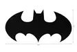 Dekorativ Led Väggdekor Wallity Batman Röd MDF 50x25 cm - Ljussmycken och ljusfigurer - 8682870904002 - 9