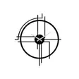 Väggklocka Metall Wallity Svart Metall 49x43 cm - Väggklockor - 8683742829782 - 1