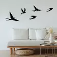 Väggdekor Metall Wallxpert Crow Svart Metall 33x22,5 cm 5 Delar - Dekorationer, prydnadsföremål - 8683742939962 - 6
