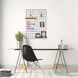 Väggdekor Metall Wallity Svart Metall 50x70 cm 10 Delar - Dekorationer, prydnadsföremål - 8681875299892 - 4