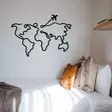 Väggdekor Metall Wallxpert Mozzafiato Svart Metall 60x42 cm - Dekorationer, prydnadsföremål - 8682870956292 - 4