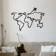 Väggdekor Metall Wallxpert Mozzafiato Svart Metall 60x42 cm - Dekorationer, prydnadsföremål - 8682870956292 - 6