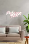 Dekorativ Led Väggbelysning Wallity My Happy Place Rosa Plast 55x31 cm - Ljussmycken och ljusfigurer - 8684282311492 - 5