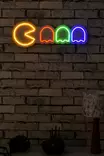 Led Väggdekor Wallxpert Pacman Flerfärgad Plast 55x19 cm - Tavlor och ramar - 8683342476072 - 4