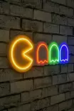 Led Väggdekor Wallxpert Pacman Flerfärgad Plast 55x19 cm - Tavlor och ramar - 8683342476072 - 3