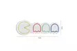 Led Väggdekor Wallxpert Pacman Flerfärgad Plast 55x19 cm - Tavlor och ramar - 8683342476072 - 9